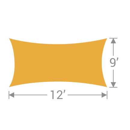 RS-912 Rectangle Shade Sail - Tenshon