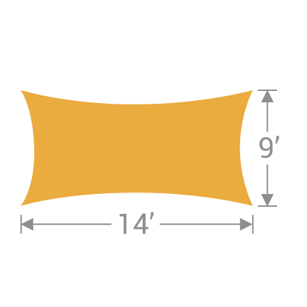 RS-914 Rectangle Shade Sail - Tenshon