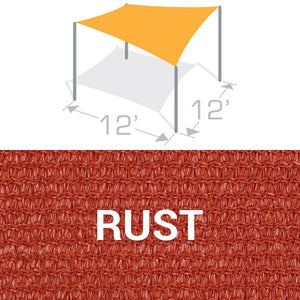 SS-12 Sail Shade Structure Kit - Rust