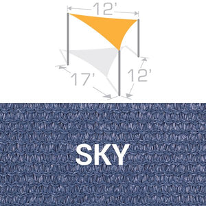 TS-1217 Sail Shade Structure Kit - Sky