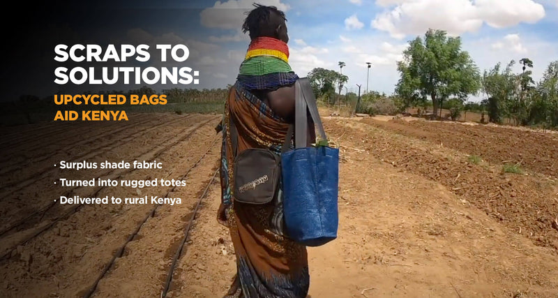 Turning Scraps into Strength: Tenshon's Upcycled Bags Supporting Kenyan Communities