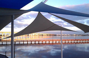 Shade Sails at Riverwalk in Florida