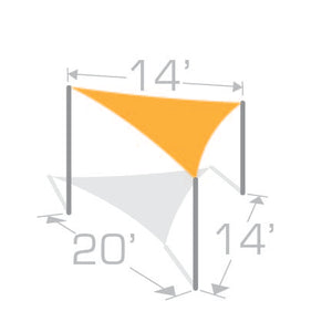 TS-1420 Shade Sail Structure Kit