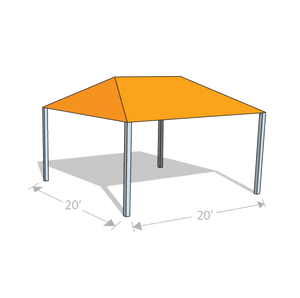 HS-2020 Hip Shade Structure - Tenshon