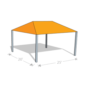 HS-2025 Hip Shade Structure - Tenshon