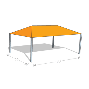 HS-2030 Hip Shade Structure - Tenshon