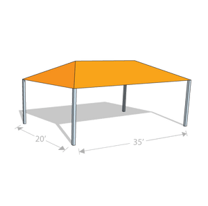 HS-2035 Hip Shade Structure - Tenshon