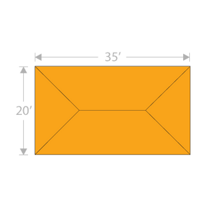 HS-2035 Hip Shade Structure - Tenshon