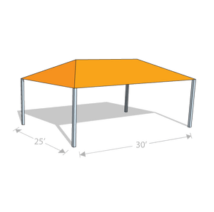 HS-2530 Hip Shade Structure - Tenshon