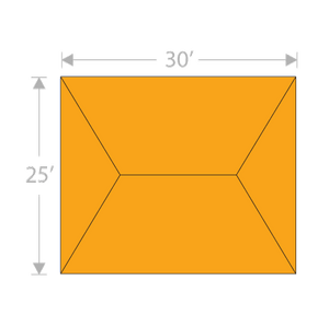 HS-2530 Hip Shade Structure - Tenshon