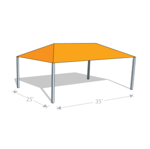 HS-2535 Hip Shade Structure - Tenshon