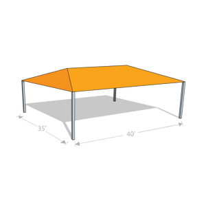 HS-3540 Hip Shade Structure - Tenshon