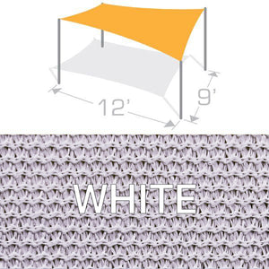RS-912 Sail Shade Structure Kit - White