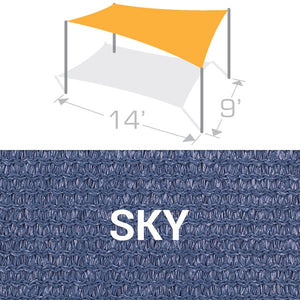 RS-914 Sail Shade Structure Kit - Sky