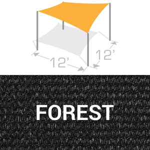 SS-12 Sail Shade Structure Kit - Forest