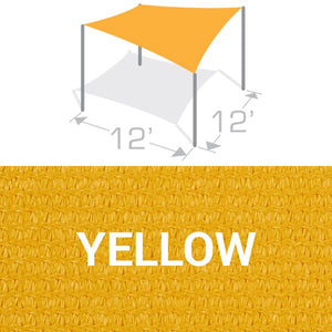 SS-12 Sail Shade Structure Kit - Yellow
