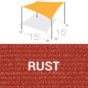 SS-15 Sail Shade Structure Kit - Rust