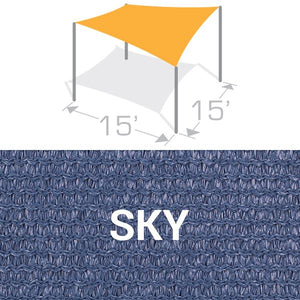SS-15 Sail Shade Structure Kit - Sky