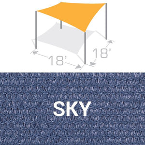 SS-18 Sail Shade Structure Kit - Sky