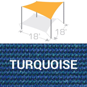 SS-18 Sail Shade Structure Kit - Turquoise