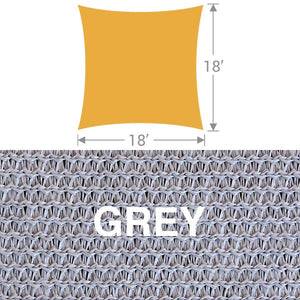 SS-18 Square Shade Sail - Grey