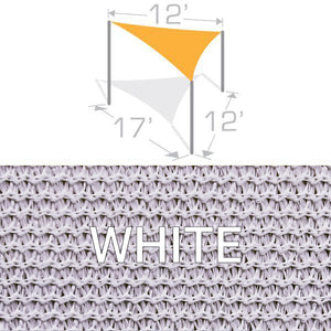 TS-1217 Sail Shade Structure Kit - White