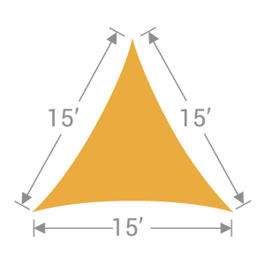 TS-15 Triangle Shade Sail - Tenshon