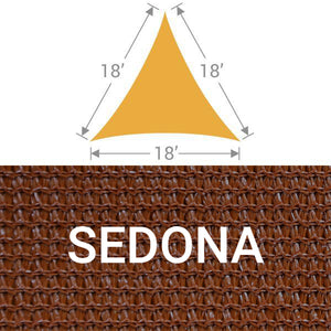 TS-18 Triangle Shade Sail - Sedona