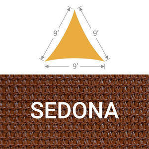 TS-9 Triangle Shade Sail - Sedona