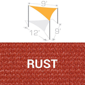 TS-912 Sail Shade Structure Kit - Rust