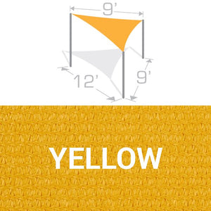 TS-912 Sail Shade Structure Kit - Yellow