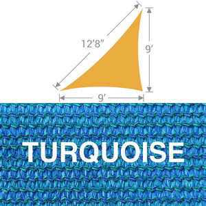 TS-912 Triangle Shade Sail - Turquoise