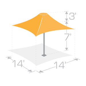 UM-1414 Shade Umbrella - Tenshon