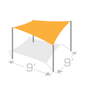 SS-9 Sail Shade Structure Kit - Tenshon